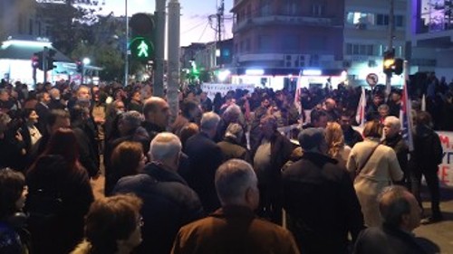 Στους δρόμους κατέβηκαν χτες στο Ρέθυμνο
