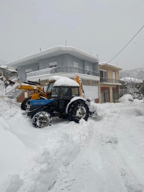 Σε πολλές περιοχές της Εύβοιας ίδια εικόνα