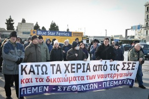 Απεργούν οι ναυτεργάτες