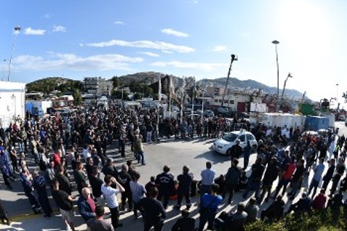 Πέραμα: Αλλος ένας εργάτης σκοτώνεται στο μεροκάματο, και η Ζώνη απεργεί