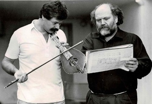 Με τον Χ. Γαργανουράκη