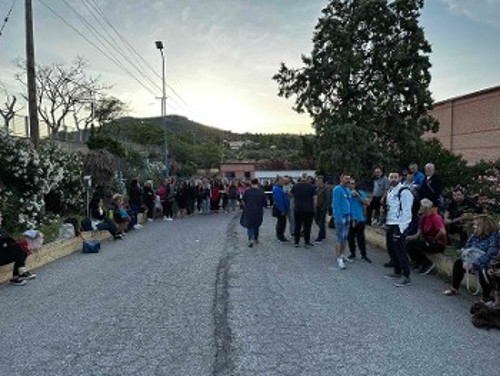 Από την απεργιακή κινητοποίηση στο εργοστάσιο τον περασμένο Ιούνη