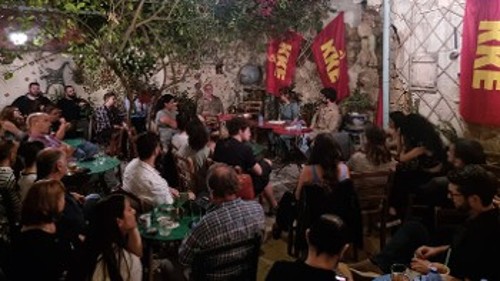 Από τη συγκέντρωση στη Λευκωσία