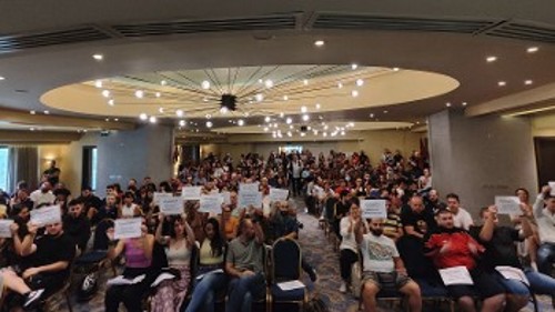 Με μεγάλη συμμετοχή πραγματοποιήθηκε η εκλογοαπολογιστική Γενική Συνέλευση