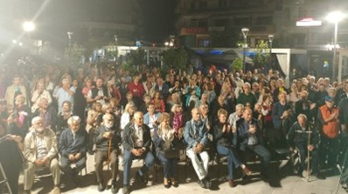 Από την προεκλογική συγκέντρωση της περασμένης βδομάδας