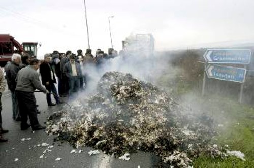 Από παλιότερη κινητοποίηση των βαμβακοπαραγωγών