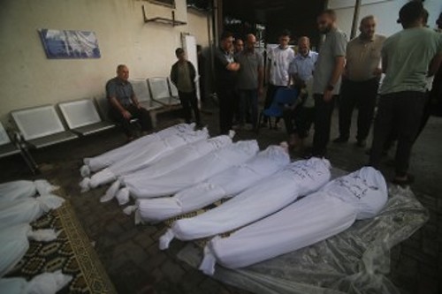 Αυξάνονται καθημερινά οι νεκροί από τους δολοφονικούς ισραηλινούς βομβαρδισμούς