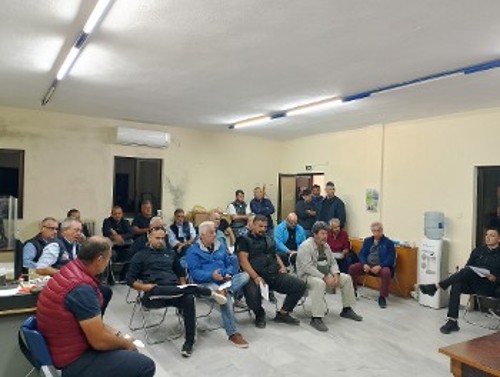 Από τη σύσκεψη στον Πλατύκαμπο
