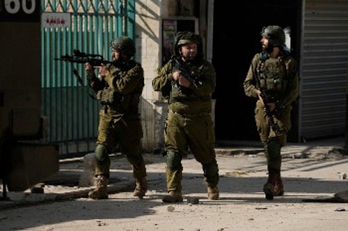 Από τη νέα εισβολή του ισραηλινού στρατού στην Τζενίν