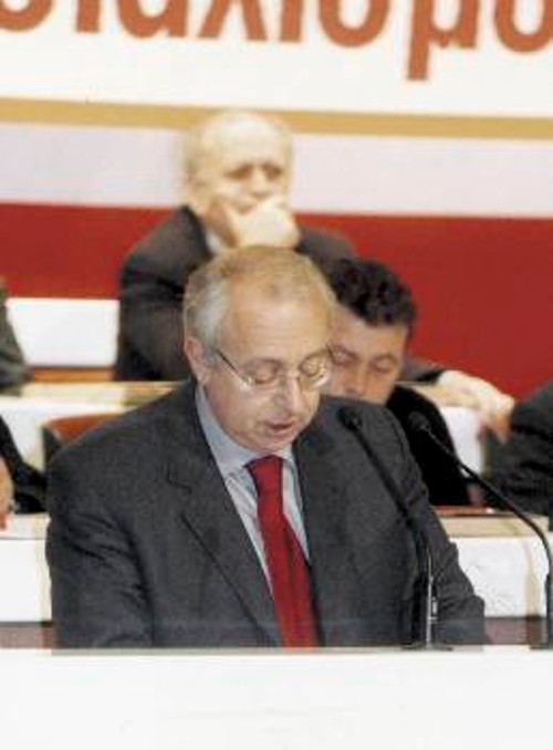 Ο Ηλ. Νικολόπουλος, εκπρόσωπος του ΔΗΚΚΙ