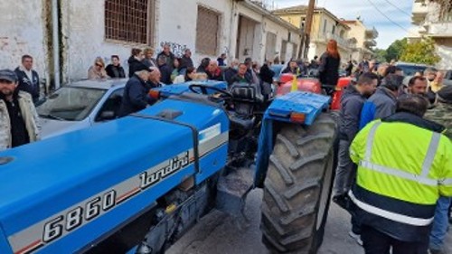 Σε απόγνωση και οι αγρότες της περιοχής