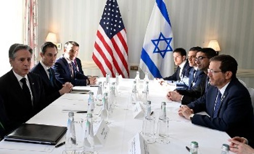 Από προηγούμενη επίσκεψη του Αμερικανού ΥΠΕΞ στο Ισραήλ