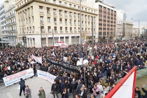 Απεργιακή συγκέντρωση στις 28 Φλεβάρη στην Αθήνα