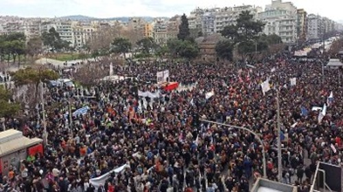 Πλημμύρισε το κέντρο της Θεσσαλονίκης