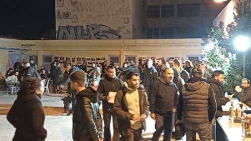Από την επιτυχημένη συναυλία για την ενίσχυση των απεργών