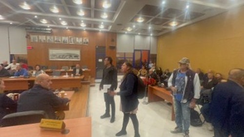 Από την παρέμβαση της Επιτροπής Αγώνα Κατοίκων