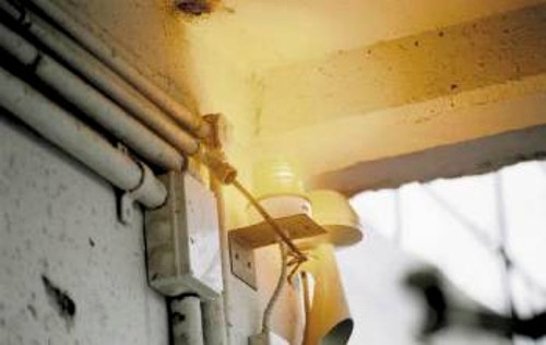 Ο συναγερμός που δείχνει ότι οι τιμές υδροθείου είναι πάνω από το κανονικό. Μονίμως αναμμένος