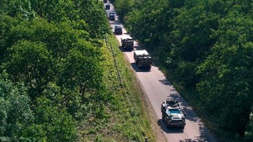 Από τις ρωσικές ασκήσεις που προετοιμάζονται και με τακτικά πυρηνικά στις νότιες παραμεθόριες περιοχές