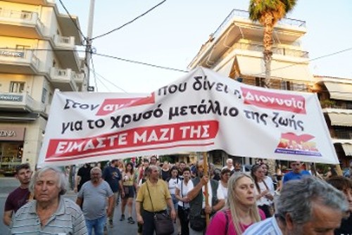 Η μαζική λαϊκή κινητοποίηση στην Ελευσίνα έσωσε το σπίτι της Διονυσίας, ΑμεΑ αθλήτριας με διακρίσεις