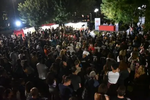 Από τη συζήτηση στην «Κόκκινη Γωνιά» στο 50ό Φεστιβάλ ΚΝΕ - «Οδηγητή»