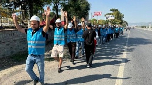 Η διαδήλωση των ανθρακωρύχων φτάνει στην πρωτεύουσα