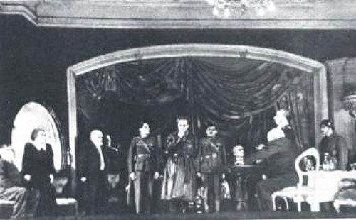 «Εισβολή» του Λέονοφ. Θέατρο Μάλι 1943