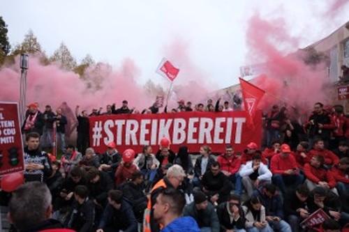 Από απεργιακή κινητοποίηση στον κλάδο του Μετάλλου