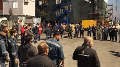 Συγκέντρωση στο Πέραμα ενόψει της σημερινής απεργίας