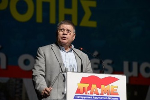 Ο γραμματέας της ΠΣΟ Πάμπης Κυρίτσης