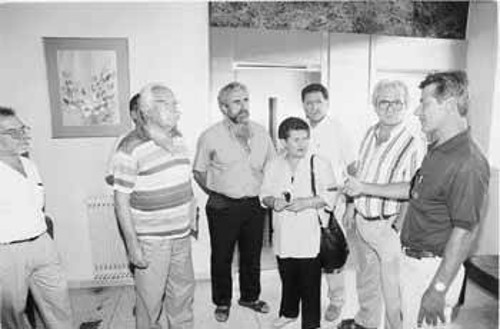 Η αντιπροσωπεία των συνδικαλιστών του ΠΑΜΕ στο ΙΚΑ