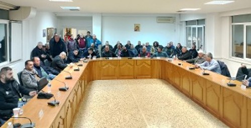Από τη σύσκεψη στον Τύρναβο
