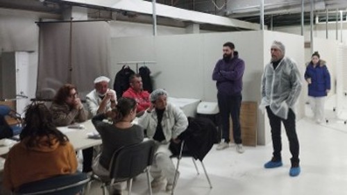 Σε χώρους δουλειάς στη Χαλκίδα