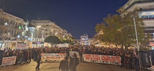 Από τις μεγάλες κινητοποιήσεις που οργάνωσαν τα σωματεία στην Καλαμάτα