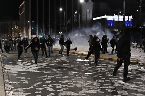 Από την «τέλεια» επιχείρηση της ΕΛΑΣ στο προχθεσινό συλλαλητήριο