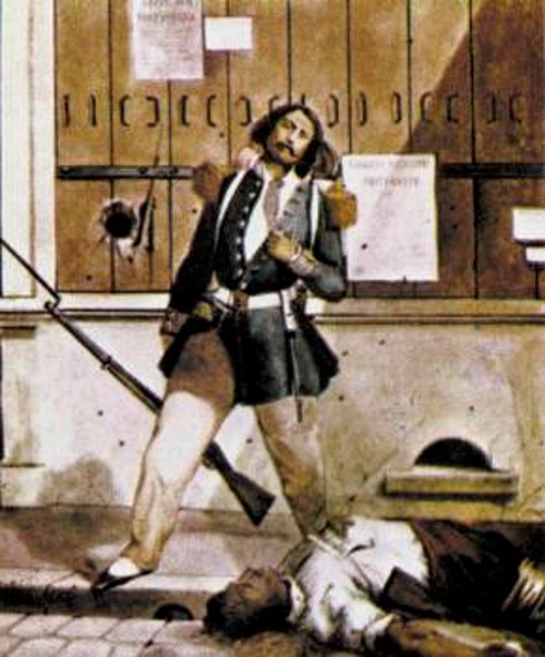 Σκηνή από την επανάσταση του 1848