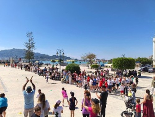 Από τη φετινή, 4η Αθλητική Συνδιοργάνωση αγώνων στίβου του ΕΚ Ζακύνθου και της ΑΓΕΖ