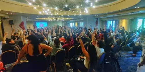 Από τη μαζική εκλογοαπολογιστική Γενική Συνέλευση