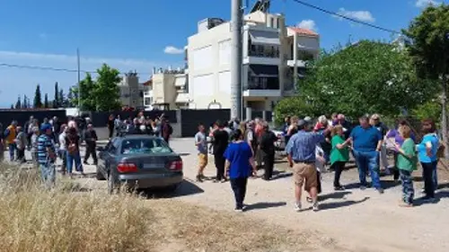 Από την πρόσφατη διαμαρτυρία κατοίκων στο Γεροβουνό