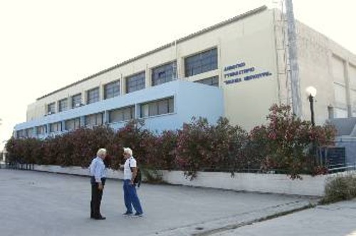Η διοίκηση ετοιμάζεται να νοικιάσει μέρος του δημοτικού γυμναστηρίου «Μελίνα Μερκούρη», για να έχει έσοδα