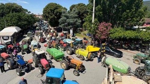 Μαζική η χθεσινή κινητοποίηση στη Λάρισα