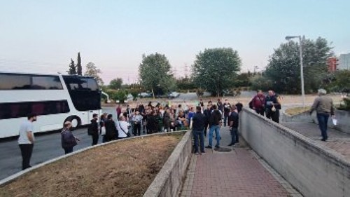 Από την παρέμβαση στο εργοστάσιο της «ΝΙΚΑΣ»
