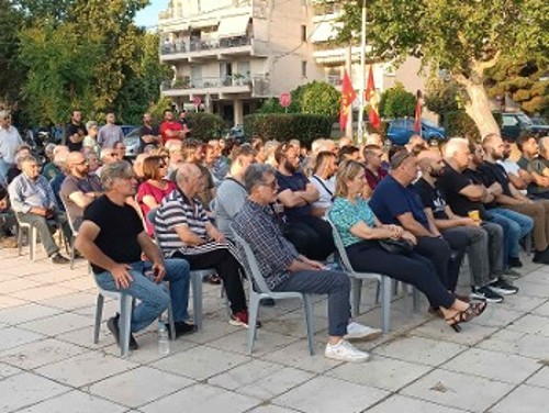 Από τη χτεσινή εκδήλωση