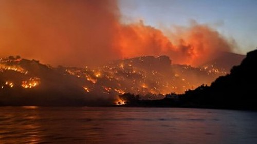 Μια πολύ δύσκολη μέρα πέρασαν οι κάτοικοι πολλών χωριών της Ιεράπετρας