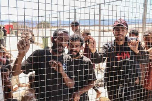 Στις φυλακές της ΕΕ με προδιαγραφές ΝΑΤΟ καταλήγουν οι ξεριζωμένοι πρόσφυγες και μετανάστες