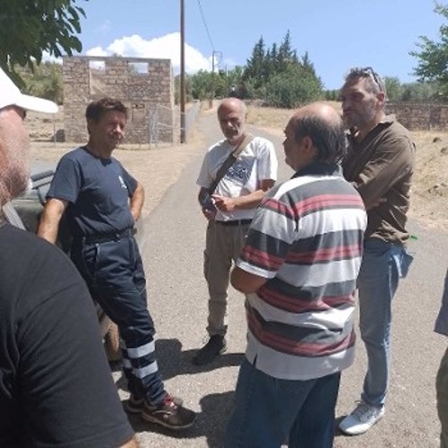 Από την περιοδεία με επικεφαλής τον Γ. Τάτση