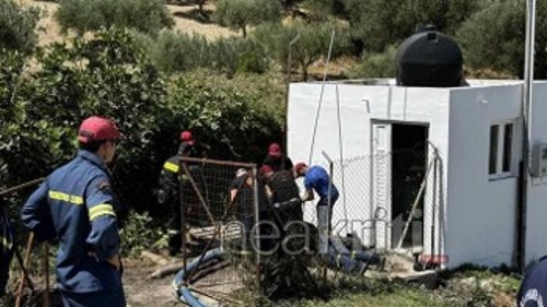 Στις Δάφνες Ηρακλείου η Πυροσβεστική ανέσυρε νεκρό πριν από λίγες μέρες έναν εργαζόμενο από δεξαμενή με λύματα