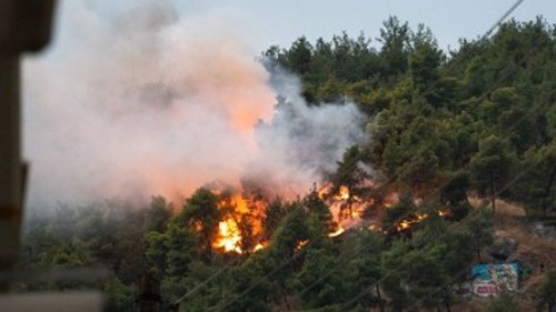 Από τη φωτιά στις Σέρρες