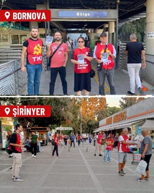 Από τις εξορμήσεις του TKP στην Τουρκία