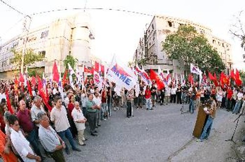 Από προηγούμενη αντίστοιχη εκδήλωση έξω από την ΕΤΜΑ