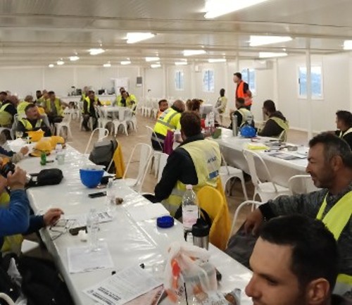 Σε εργοτάξια στη Θεσσαλονίκη